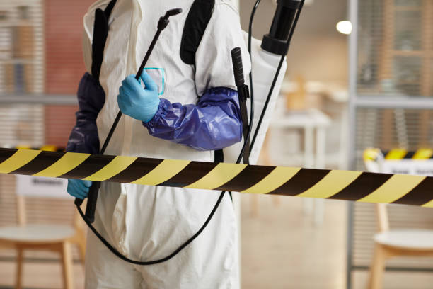 Professional Biohazard Cleanup technician working in Rohnert Park, CA